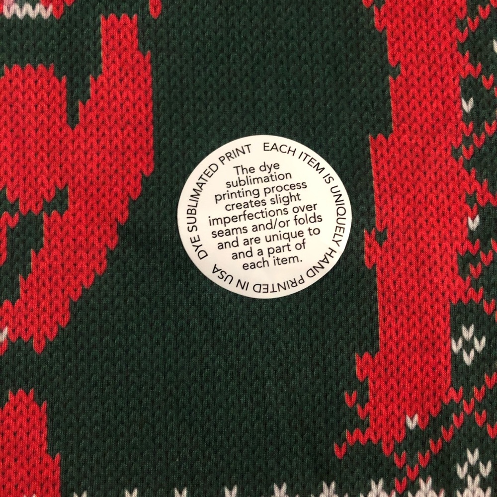 Kiss Kissmas Allover Print Sublimation Shirt - Picture 7 of 7